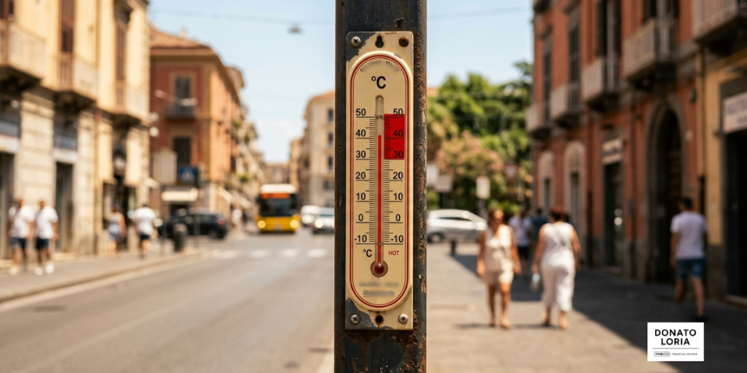 Copertina Ondate di calore e pianificazione finanziaria: il rischio che non si vede